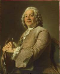 Portrait de Michel-François Dandré-Bardon, peintre (1700-1783) (Alexandre Roslin) - Muzeo.com