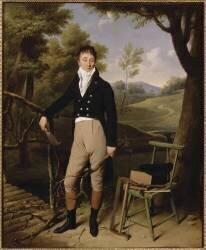 Portrait de Monsieur d'Aucourt de Saint-Just (Louis-Léopold Boilly) - Muzeo.com