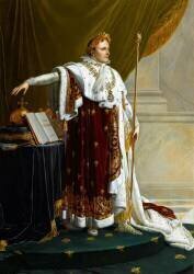 Portrait de Napoléon Ier en souverain législateur (Anne-Louis Girodet) - Muzeo.com