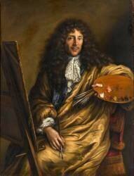 Portrait de Noël Coypel père, peintre (1628-1707) (Florent de La Mare-Richart) - Muzeo.com
