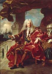 Portrait de Samuel Bernard, banquier (1651-1739) (Hyacinthe Rigaud) - Muzeo.com