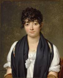 Portrait de Suzanne Le Peletier de Saint-Fargeau (Jacques-Louis David) - Muzeo.com
