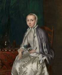 Portrait d'Elisabeth Troost (Cornelis Troost) - Muzeo.com