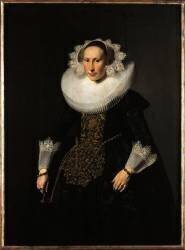 Portrait d'Elisabeth Van der Aa (Thomas de Keyser) - Muzeo.com