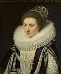 Portrait d'Ernestine Yolande (Jan Anthonisz van Ravesteyn) - Muzeo.com