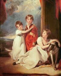 Portrait des enfants Fluyder (Thomas Lawrence) - Muzeo.com