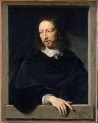 Portrait d'homme dit autrefois : Robert Arnauld d'Andilly (Philippe de Champaigne) - Muzeo.com