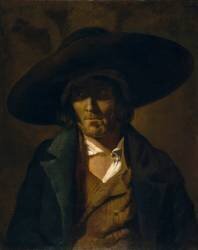 Portrait d'homme dit Le Vendéen (Théodore Géricault) - Muzeo.com