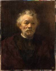 Portrait d'homme âgé dit portrait du frère de Rembrandt (Rembrandt) - Muzeo.com