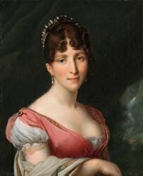 Portrait d'Hortense de Beauharnais (Anne-Louis Girodet) - Muzeo.com