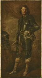 Portrait dit du comte de Montrose ; étude (Antoine van Dyck) - Muzeo.com
