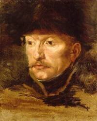 Portrait du lieutenant Dieudonné (Théodore Géricault) - Muzeo.com