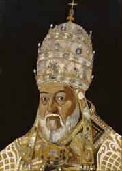 Portrait du pape Clément VIII (Jacopo Ligozzi) - Muzeo.com