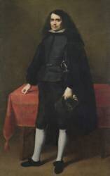 Portrait d'un gentleman au col roulé (Bartolomé Esteban Murillo) - Muzeo.com