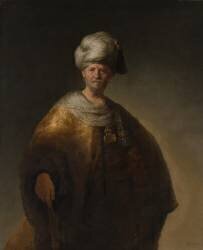 Portrait d'un homme oriental, Le Noble Slave (Rembrandt) - Muzeo.com