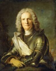 Portrait d'un Marechal de France (Jean-Marc Nattier) - Muzeo.com