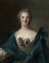 Portrait d'une femme (Jean-Marc Nattier) - Muzeo.com