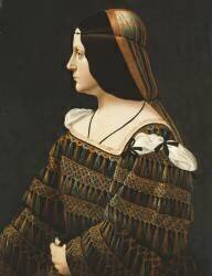 Portrait d'une femme (Bernardino dei Conti) - Muzeo.com