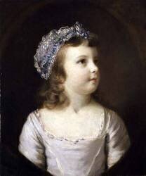 Portrait d'une Fille (Joshua Reynolds) - Muzeo.com