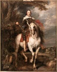 Portrait équestre de Don Francisco de Moncada, marquis d'Aytona et comte d'Ossuna (Antoine van Dyck) - Muzeo.com