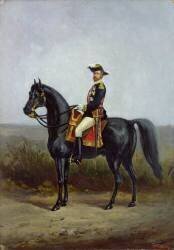 Portrait équestre du général George Ernest Boulanger (Daniel Alexander Williamson) - Muzeo.com