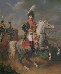 Portrait équestre du général Jean Rapp (Louis Jean François Lagrenée) - Muzeo.com
