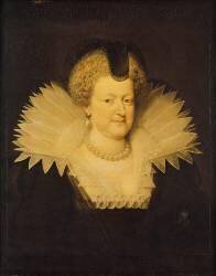 Portrait en buste de Marie de Médicis (1573-1642) (Frans Pourbus the Younger) - Muzeo.com