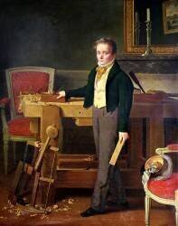 Portrait présumé d'Alfred de La Chaussée (Ecole Française) - Muzeo.com