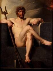 Poseidon Enthroned (Heinrich Friedrich Füger) - Muzeo.com