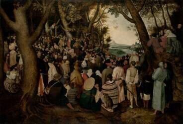 Prédication de saint Jean-Baptiste (Pieter Brueghel le Jeune) - Muzeo.com
