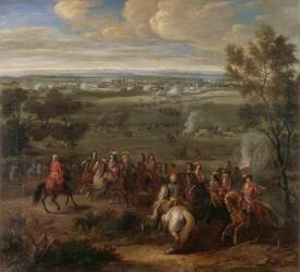 Prise de la ville de Cambrai par Louis XIV, 18 avril 1677 (Adam Frans van der Meulen) - Muzeo.com