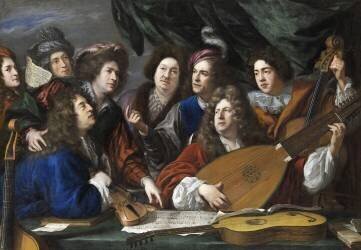 Réunion de Musiciens (François Puget) - Muzeo.com