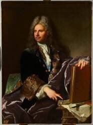 Robert de Cotte (1657-1735), premier architecte du roi (Hyacinthe Rigaud) - Muzeo.com
