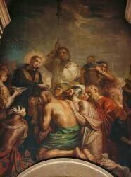 Saint François Xavier baptise les indiens (Théodore Chasseriau) - Muzeo.com