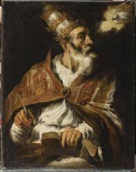 Saint Grégoire le grand (Domenico Fetti) - Muzeo.com