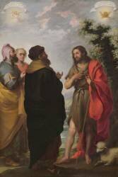 Saint Jean Baptiste avec les scribes et les pharisiens (Bartolomé Esteban Murillo) - Muzeo.com