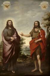 Saint Jean le Baptiste montrant le Christ (Bartolomé Esteban Murillo) - Muzeo.com