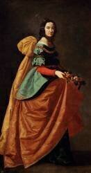 Sainte Elisabeth du Portugal (Francisco de Zurbaran) - Muzeo.com