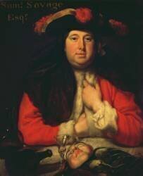 Samuel Savage Esq (George Knapton) - Muzeo.com