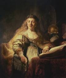 Saskia as Minerva (Rembrandt) - Muzeo.com