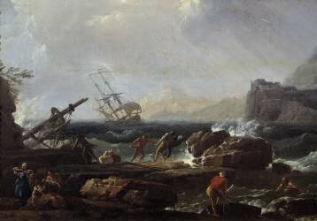 Scène de naufrage (Joseph Vernet) - Muzeo.com