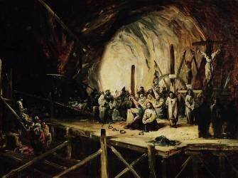 Scène d'Inquisition (Eugenio Lucas y Padilla) - Muzeo.com