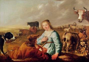 Scène pastorale (Albert Cuyp) - Muzeo.com