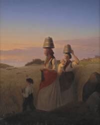 Scène rurale (Jorgen Valentin Sonne) - Muzeo.com