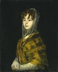 Señora Sabasa Garcia (Francisco de Goya) - Muzeo.com