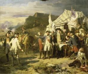 Siège de Yorktown, en octobre 1781 (Auguste Couder) - Muzeo.com