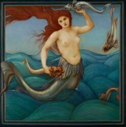 Sirène (Edward Burne-Jones) - Muzeo.com