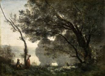 Souvenir de Mortefontaine (Oise) (Jean-Baptiste Camille Corot) - Muzeo.com