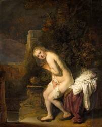 Susanna et les anciens (Rembrandt) - Muzeo.com