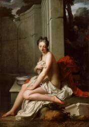 Suzanne au bain (Jean-Baptiste Santerre) - Muzeo.com